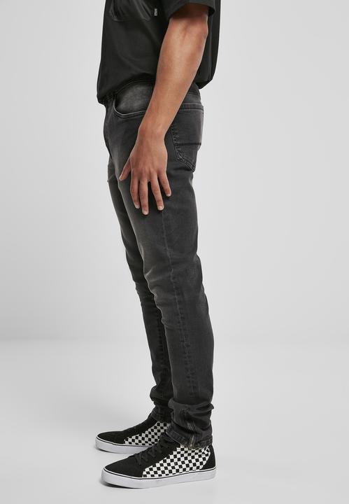 Produktbild Urban Classics Slim Fit Zip Jeans (W32/L32)