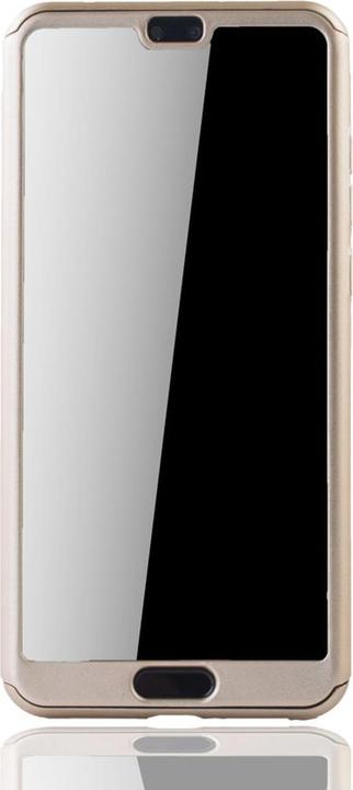 Actual product image König Design Case Mobile Protection for Huawei P20 Pro Full Case Cover Screen Protector Bumper Gold (Huawei P20 Pro)