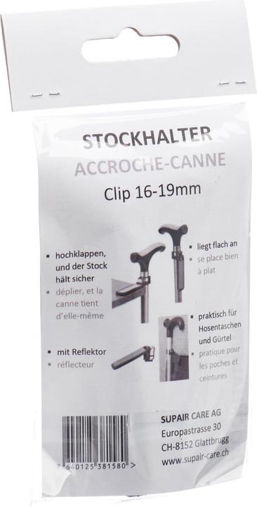 Produktbild Supair Gehstockhalter mit Reflektor 16-19mm