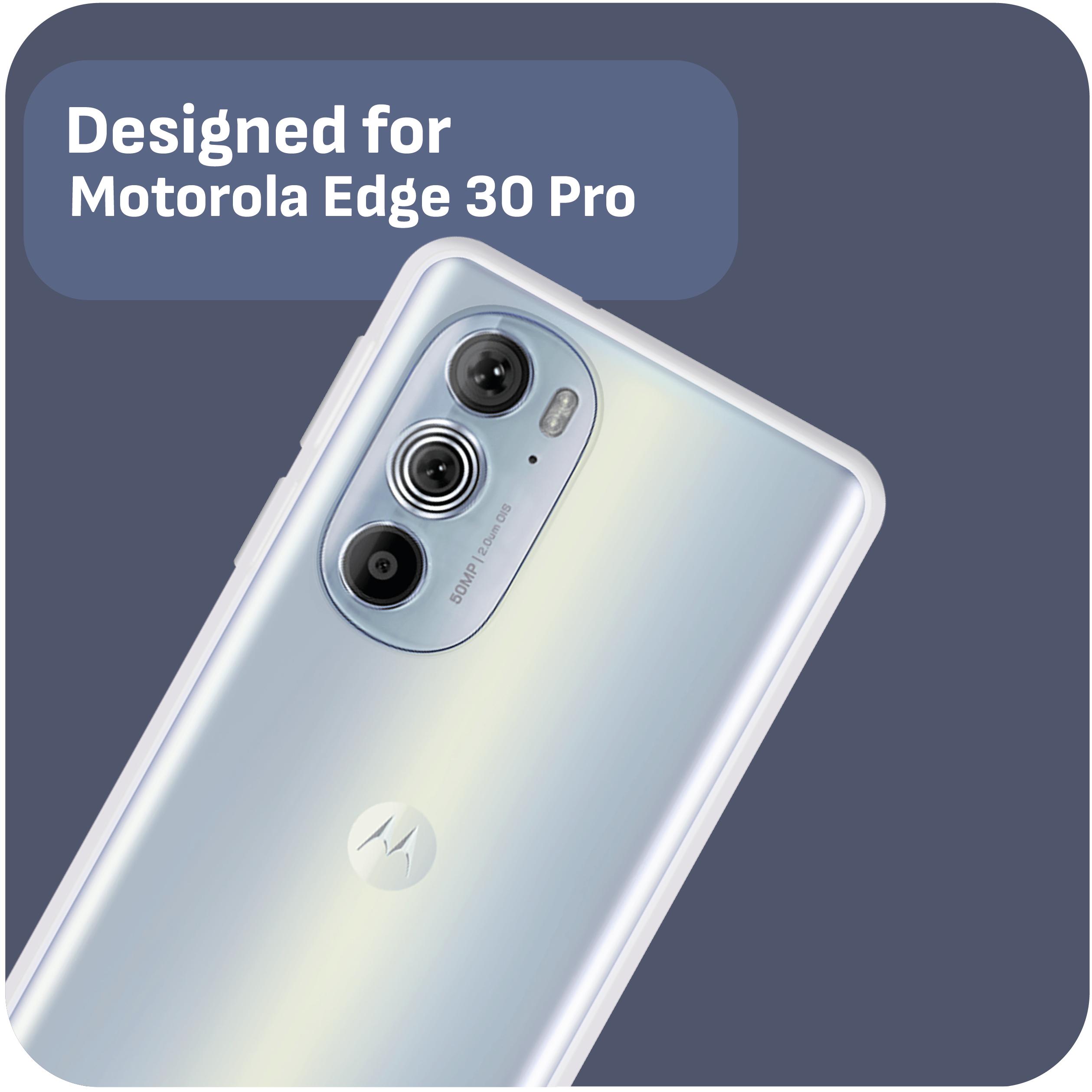 Thumbnail - Cazy Silikon Hülle Kompatibel mit Motorola Edge 30 Pro - Soft TPU Schutz - Transparant (Motorola Edge 30 Pro), Smartphon...