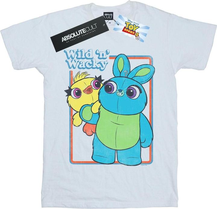 Immagine prodotto Disney Toy Story 4 Duck And Bunny Wild And Wacky Maglietta Ampia Donna (4XL)