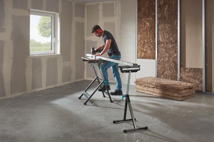 Actual product image wolfcraft MASTER 650 ERGO Clamping and Working Table (65 cm, 72 cm)