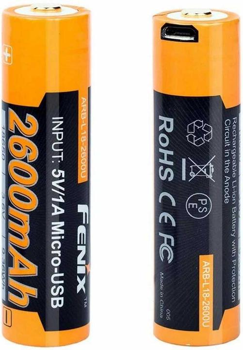 Actual product image Fenix Accu/Battery ARB-L18 2600U