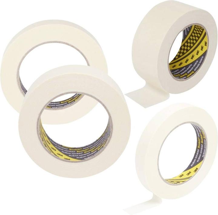 Produktbild 3M 06313 Abdeckband Creme-Weiss (L x B) 50 mm x 48 mm 1 St. (48 mm)