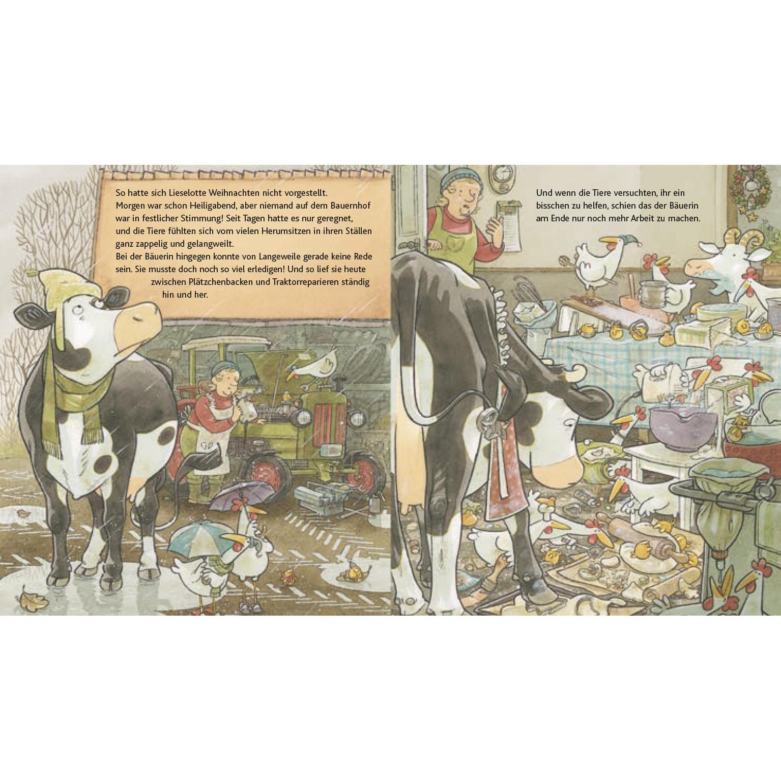 Thumbnail - Lieselotte Weihnachtskuh Mini, Kinderbücher von Alexander Steffensmeier