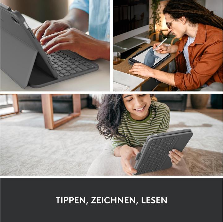 Immagine prodotto Logitech Folio Sottile Per Ipad (10a Generazione) (CH, iPad 10.9 (2022))