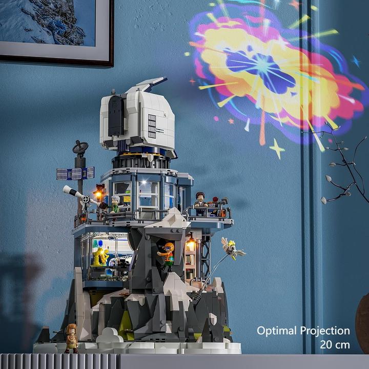 Actual product image Lumibricks Alpine Observatory
