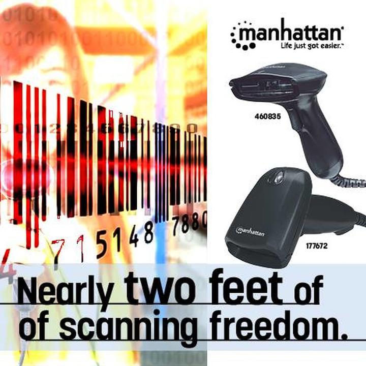 Actual product image Manhattan CCD Long Range (1D barcodes)