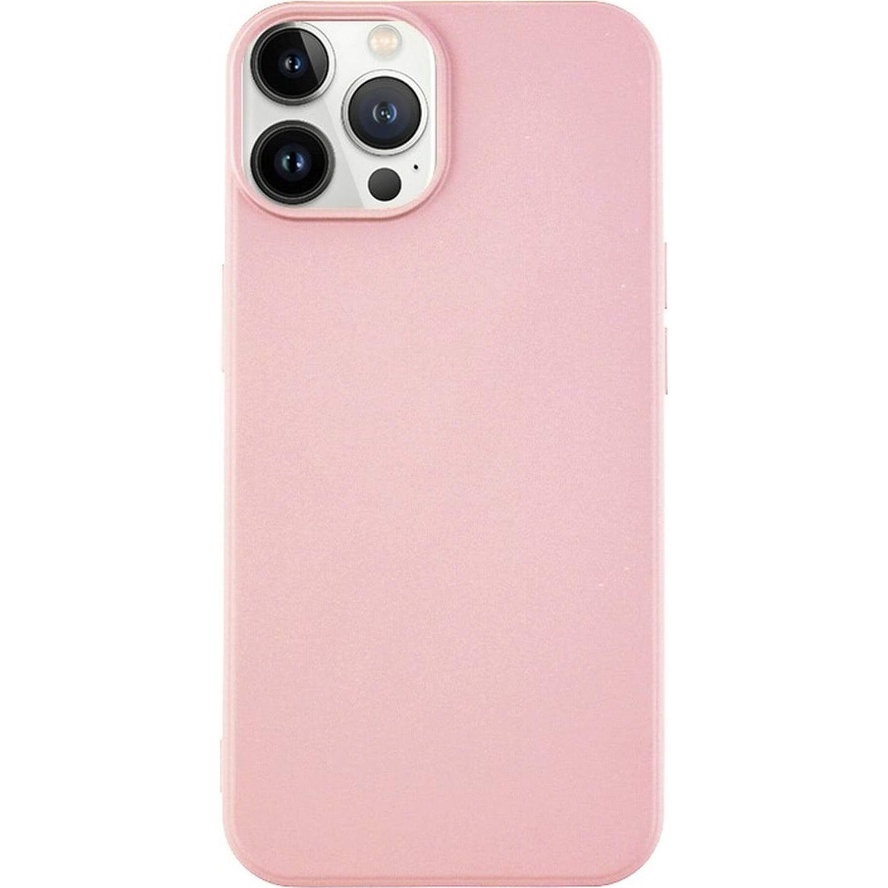 JT Berlin iPhone 14 Pro Max - Steglitz Silikon Case rosa (Apple iPhone 14 Pro Max), Smartphone Hülle, Rosa