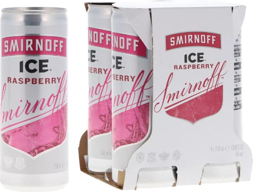 Produktbild Smirnoff Ice Raspberry 250ml (24 x 25 cl)