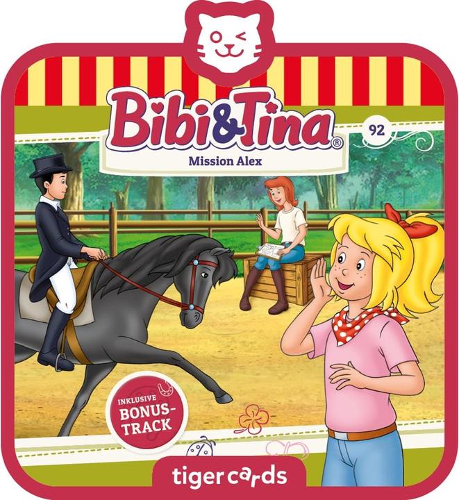 Produktbild Tigermedia Tigercard Bibi Tina Mission Alex (Folge 92) (Deutsch)