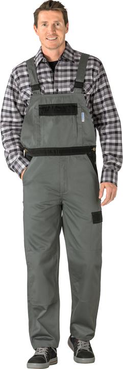 Produktbild Planam Latzhose grau/schwarz 52 (52)