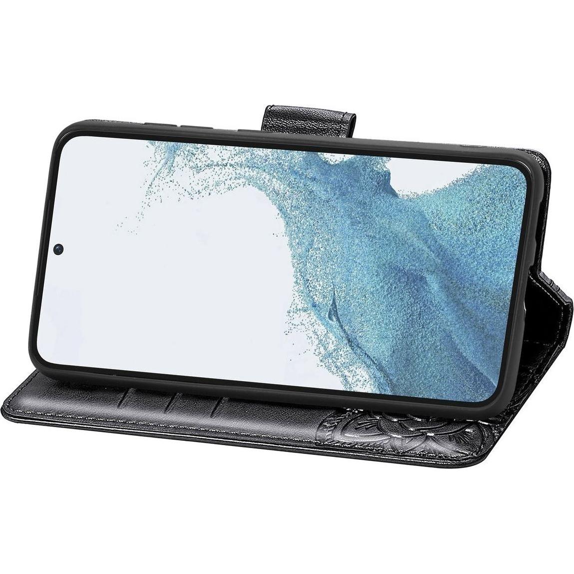 Thumbnail - König Design Hülle Handy Schutz für Samsung Galaxy S23 Plus Ultra Case Cover Tasche Wallet (Samsung Galaxy S23+), Smartp...