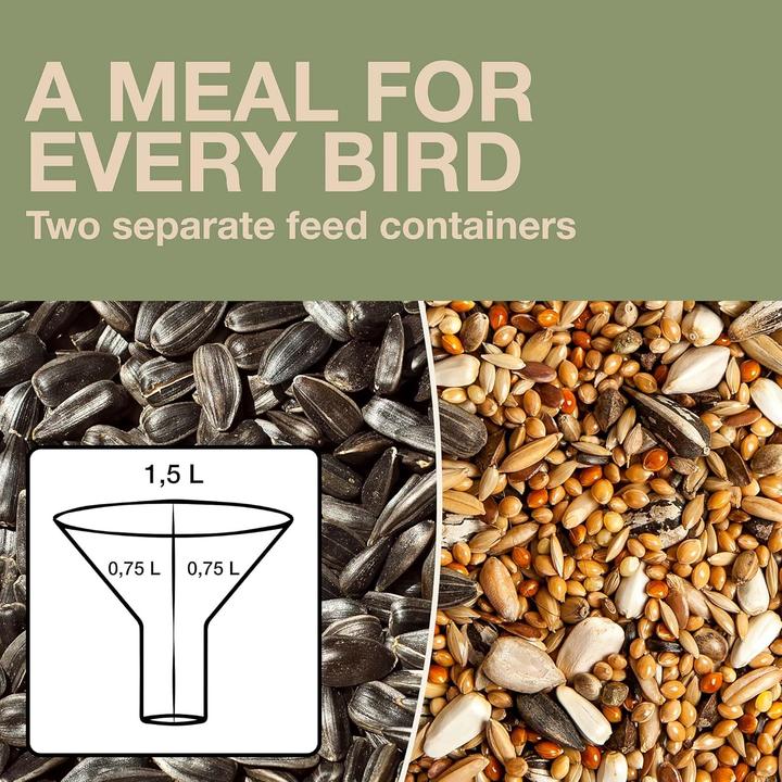 Actual product image Swissinno Vogel-Futtersilo Davos sage SMART BIRDS