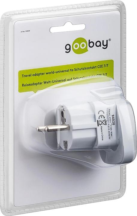 Produktbild Goobay Reiseadapter
