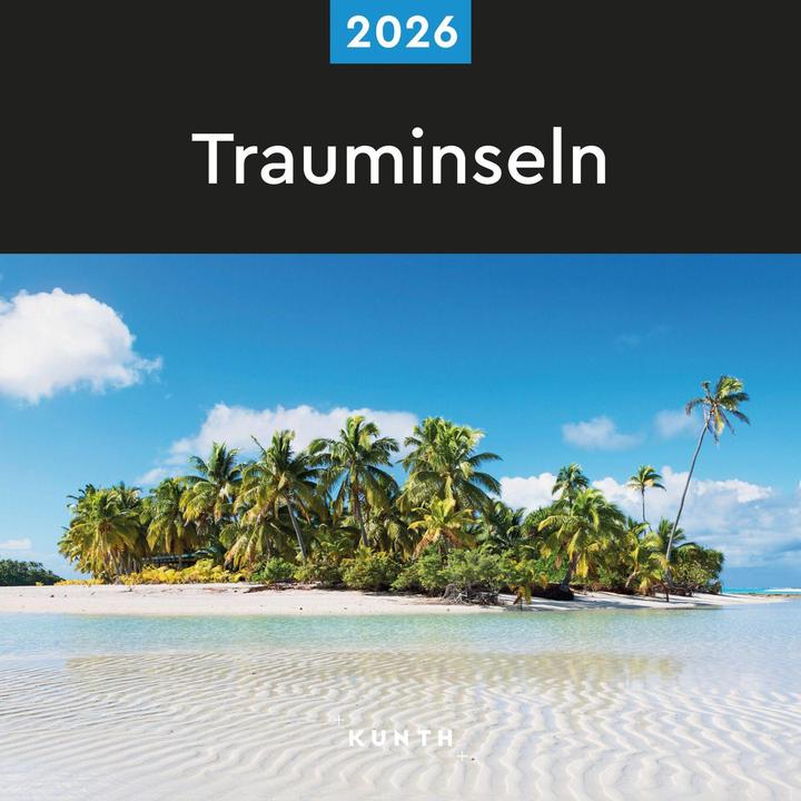 Produktbild Trauminseln - Broschurkalender 2026 (30 x 30 cm)