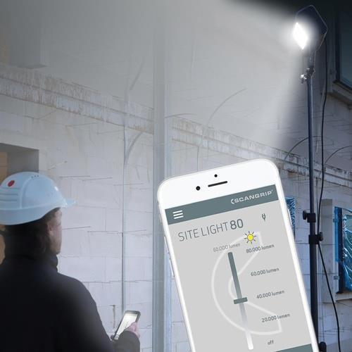 Produktbild Scangrip LED-Baustellenstrahler SITE LIGHT 60 (80000 lm)