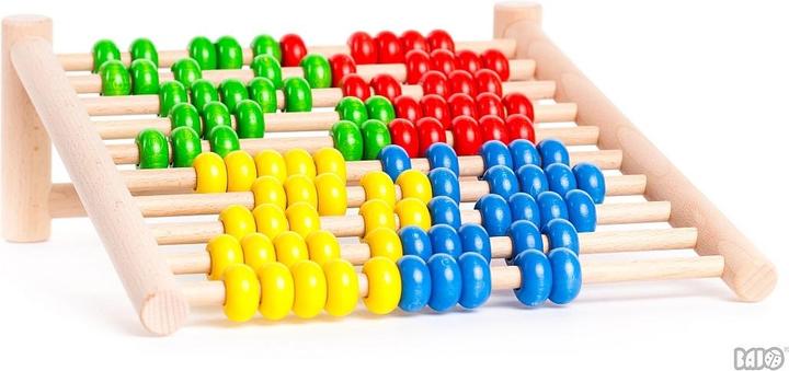 Actual product image Bajo Calculation aid 100 abacus (English, German, French, Italian)