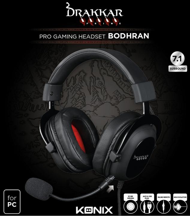 Produktbild Konix Drakkar Prime - Bodhran Gaming Headset (Kabelgebunden)