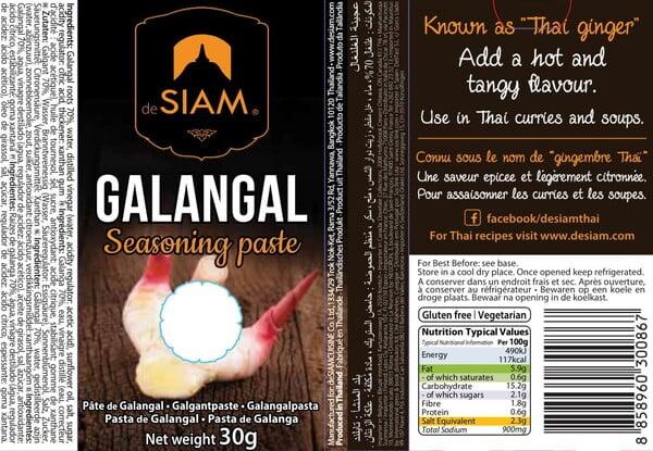Produktbild deSiam Galangal Paste
