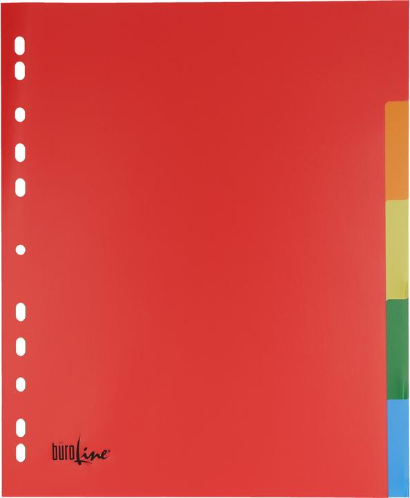 Image du produit BüroLine Intercalaire PP coloré A4