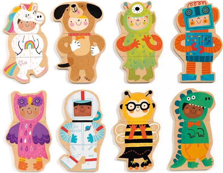 Djeco Magnete Fancy-up (24 x)