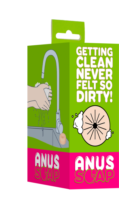 Actual product image Shots Anus Soap
