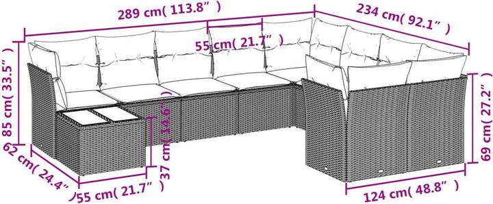 Produktbild vidaXL Hailey