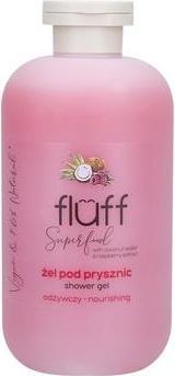 Actual product image Fluff NOURISHING Żel pod prysznic kokos i malina 500ml (500 ml)