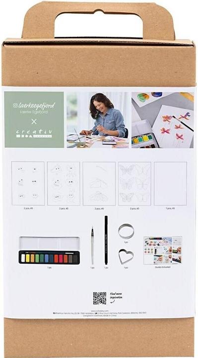 Actual product image Creativ Company Bastelset Wasserfarben