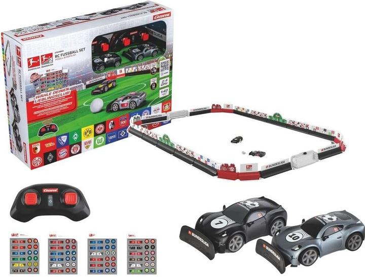 Carrera 2,4GHz RC Fussball Set Modell Bundesliga, Ferngesteuertes Auto