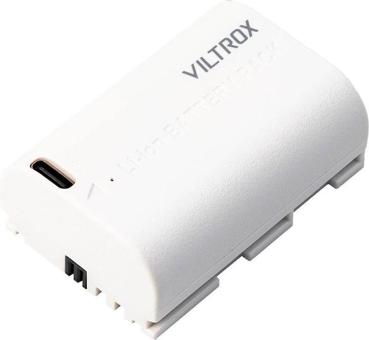 Actual product image Viltrox TLP E6 Battery ( LP E6 ) TYPE C 2400MAH for Canon Camera (Camera battery)