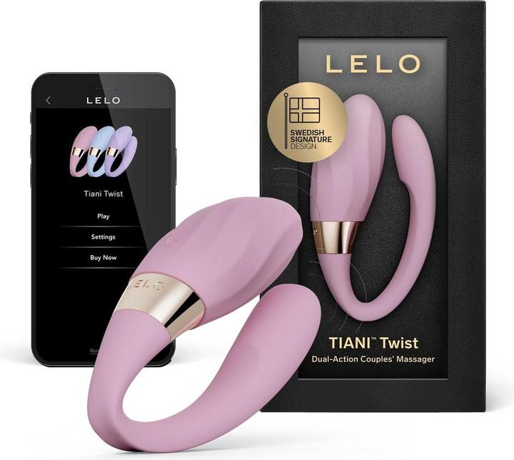 Productafbeelding LELO - Tiani Twist Paarvibrator Zartrosa