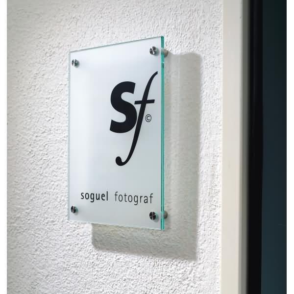 Ultradex, Informationsschild, Wegweiser Serie Skyline 297x420mm A3 2x4mm ES-Glas klar