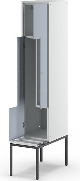 Actual product image Z wardrobe with bench (40 cm, 214 cm)