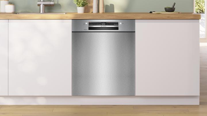Produktbild Bosch Hausgeräte Serie 4, Unterbau-Geschirrspüler, 60 cm, Edelstahl, SMU4EAS23E
