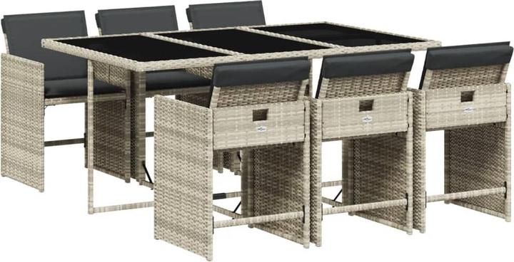 Produktbild vidaXL Garten Essgruppe