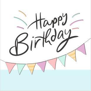 Immagine prodotto Susy Card Biglietto di compleanno con ghirlanda Happy Eco B-day