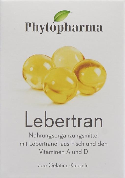 Produktbild Phytopharma Lebertran (200 Stück, Kapseln, 50 g)