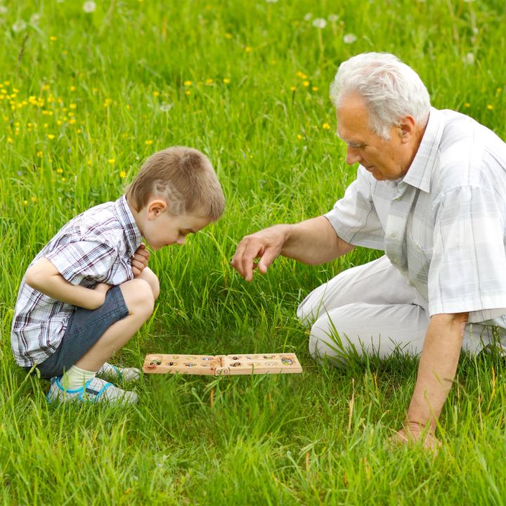 Produktbild Relaxdays Kalaha Spiel (2 Spieler)