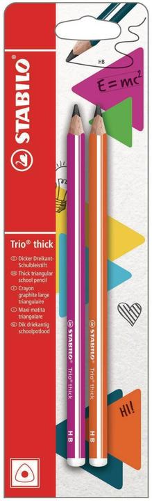 Immagine prodotto STABILO Matita spessa Trio HB 2s (3.15 mm, HB, 2 x)