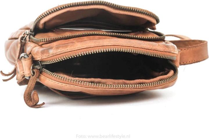 Actual product image Bear Rock Karin Shoulder Bag Cognac