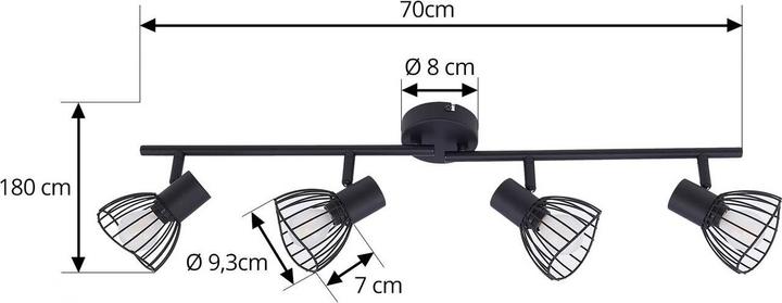 Produktbild Lindby Piena (E14)