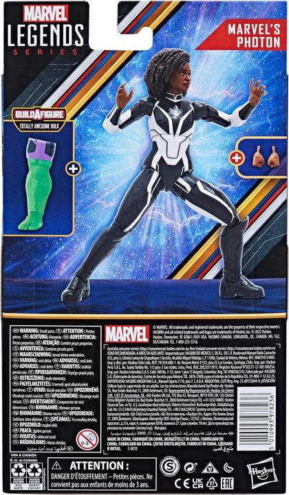 Produktbild Hasbro The Marvels Marvel Legends figurine Marvel's Photon (BAF : Totally Awesome Hulk) 15 cm