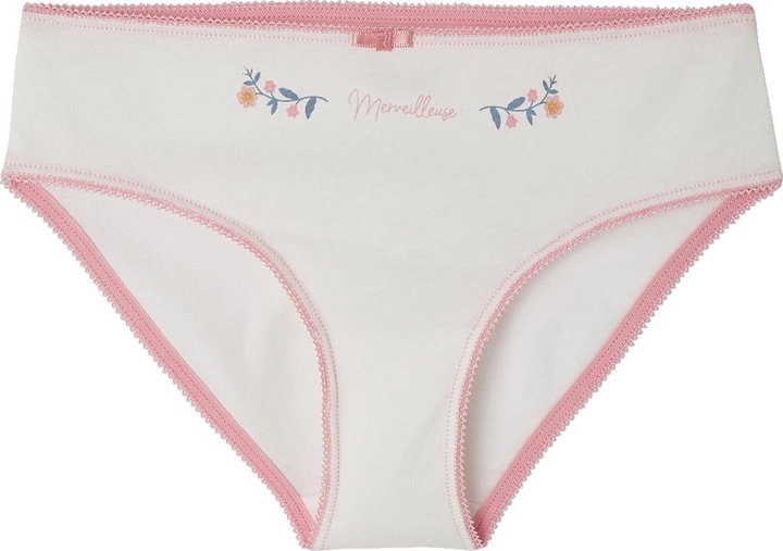 Image du produit Vertbaudet Lot de 4 slips fille en coton bio (86, paquet de 4)