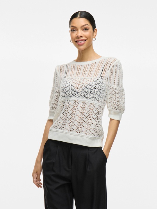 Produktbild Vila VINYA Kurzarm Stricktop (XS)