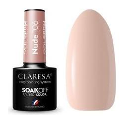 Claresa, Nagellack, 106 Nude UV Nagellack 5ml (Beige, Farblack)