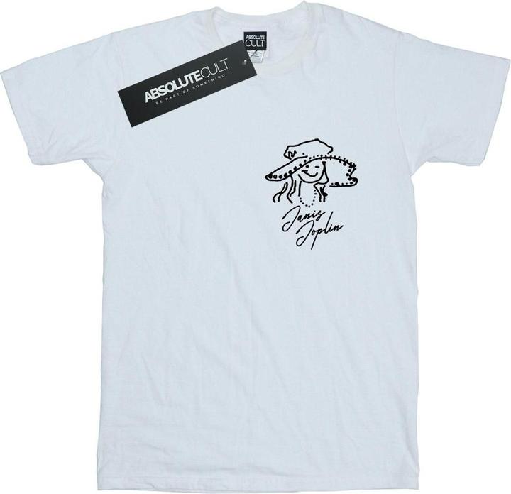 Produktbild Janis Joplin Outline Sketched TShirt (XL)