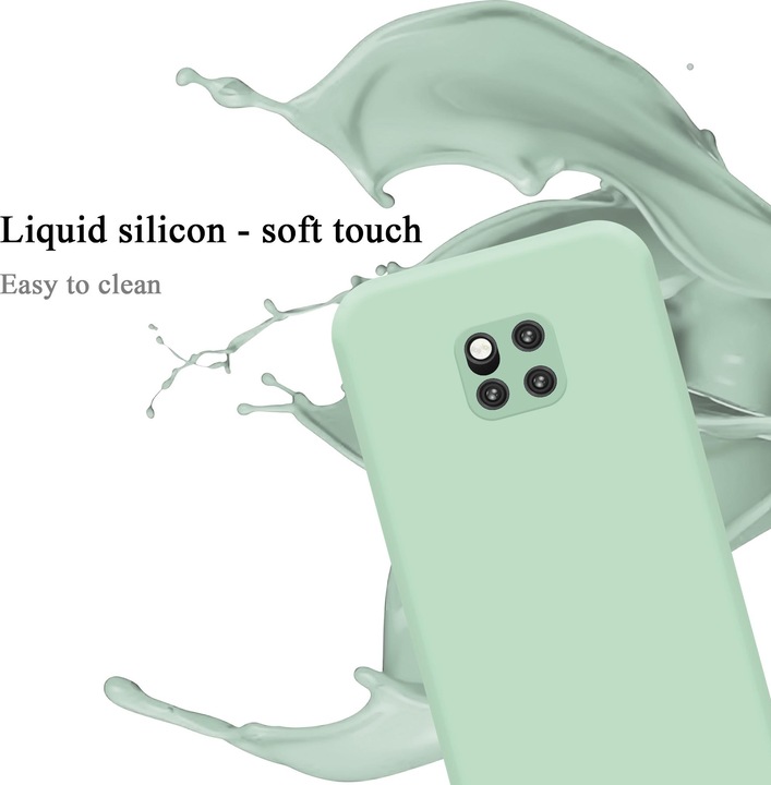 Actual product image Cadorabo TPU Liquid Silicone Case Cover (Mate 20 Pro)