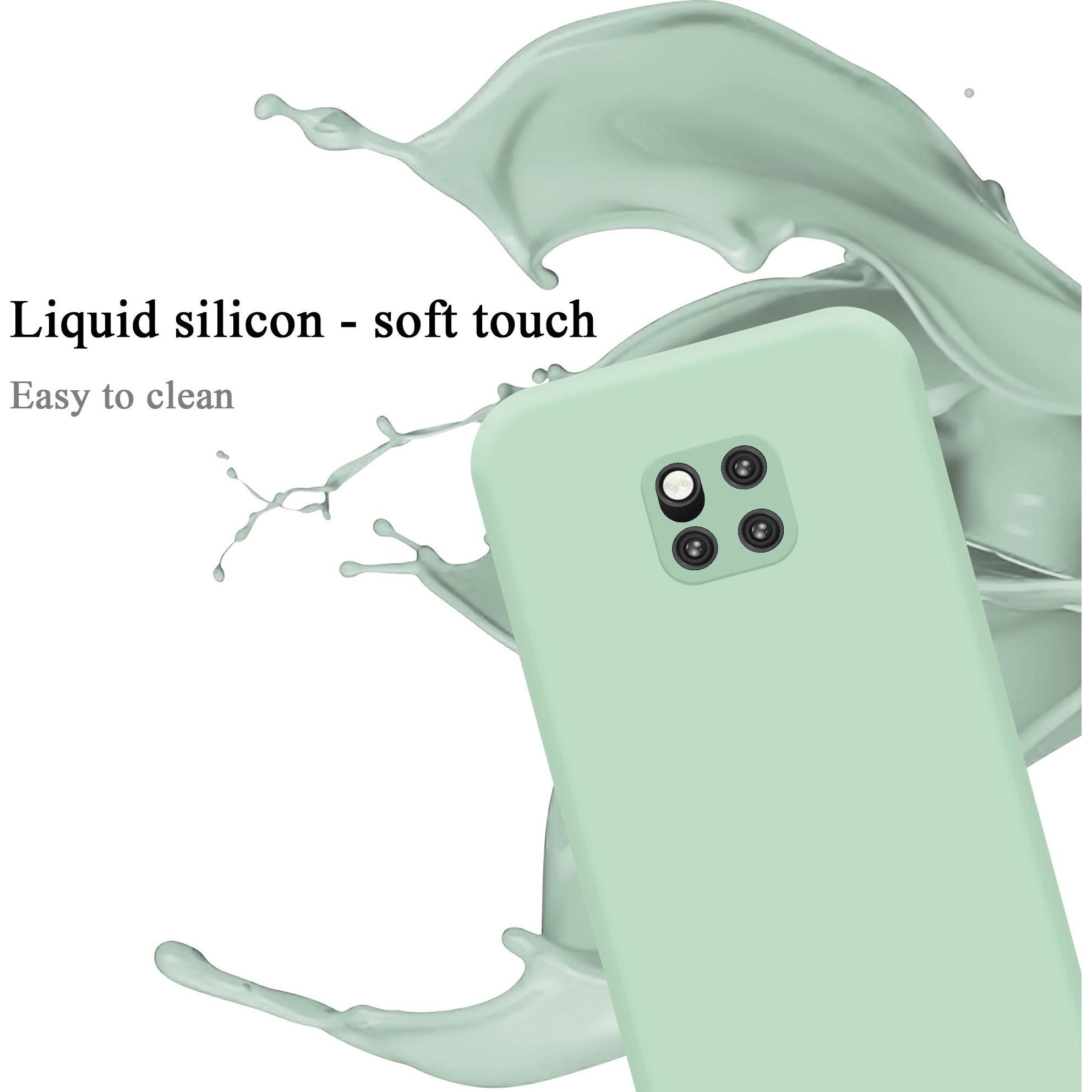 Thumbnail - Cadorabo TPU Liquid Silicone Case Cover (Huawei Mate 20 Pro), Smartphone Hülle, Grün